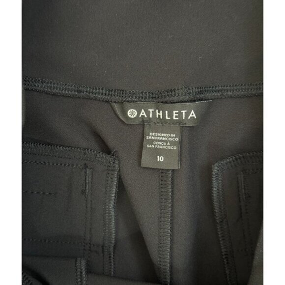 Athleta Endless High-Rise Pants Black Size 10 EUC - Picture 9 of 10